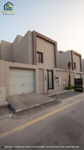 Modern minimalist house with driveway فلل للبيع في الدمام 1 واحة الشرقية